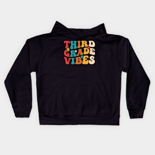 third grade vibes Kids Hoodie